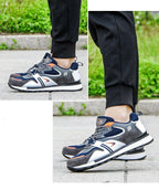 New Luxury Leather Sport Shoes Man Sneakers Running Shoes Men Tennis Male Walking Footwear Trendy Fitness Casual Mens Comfortable Walking Mans Trendy Slip On Sport Sneakers Stevvex