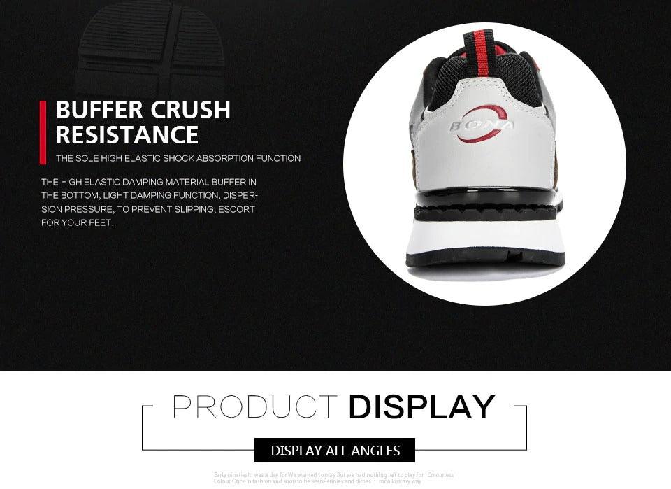 New Luxury Leather Sport Shoes Man Sneakers Running Shoes Men Tennis Male Walking Footwear Trendy Fitness Casual Mens Comfortable Walking Mans Trendy Slip On Sport Sneakers Stevvex