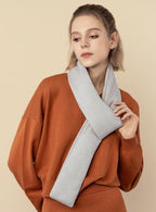 New Luxury Winter Heated Scarf Neck Heating Pad USB Mini Heated Neck Wrap With 3 Levels Electric Heating Warmer Heated Neck Wrap for Women Man Stevvex