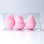 New Makeup Sponge Beauty Egg Face Powder Cream Sponges Cosmetic Puff Powder Makeup Tool Women's Elegant Cosmetic Set