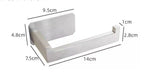 New  Matte Black Toilet Paper Holder Wall Mount Tissue Roll Hanger 304 Stainless Steel Bathroom Accessories Toilet Paper Holder Tissue Roll Holder Hanger Stainless Steel Matte Black Bathroom Lavatory Hardware Wall Mount 14.5cm Stevvex