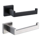 New  Matte Black Toilet Paper Holder Wall Mount Tissue Roll Hanger 304 Stainless Steel Bathroom Accessories Toilet Paper Holder Tissue Roll Holder Hanger Stainless Steel Matte Black Bathroom Lavatory Hardware Wall Mount 14.5cm Stevvex