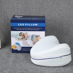New Memory Cotton Leg Pillow Sleeping Orthopedic Sciatica Back Hip Body Joint Pain Relief Thigh Orthopedic Knee Pillow for Sciatica Relief  Back Pain  Leg Pain  Pregnancy Hip Joint Pain Leg Pad Cushion Home Memory Foam Stevvex