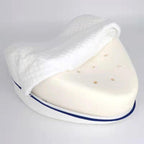 New Memory Cotton Leg Pillow Sleeping Orthopedic Sciatica Back Hip Body Joint Pain Relief Thigh Orthopedic Knee Pillow for Sciatica Relief  Back Pain  Leg Pain  Pregnancy Hip Joint Pain Leg Pad Cushion Home Memory Foam Stevvex