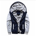 New Men Hoodies Winter Thick Warm Fleece Men Hoodies Coat Sportwear Male Streetwear Men Winter Warm Fleece Sweater Jacket Thick Padded Coat Hoodie Stevvex
