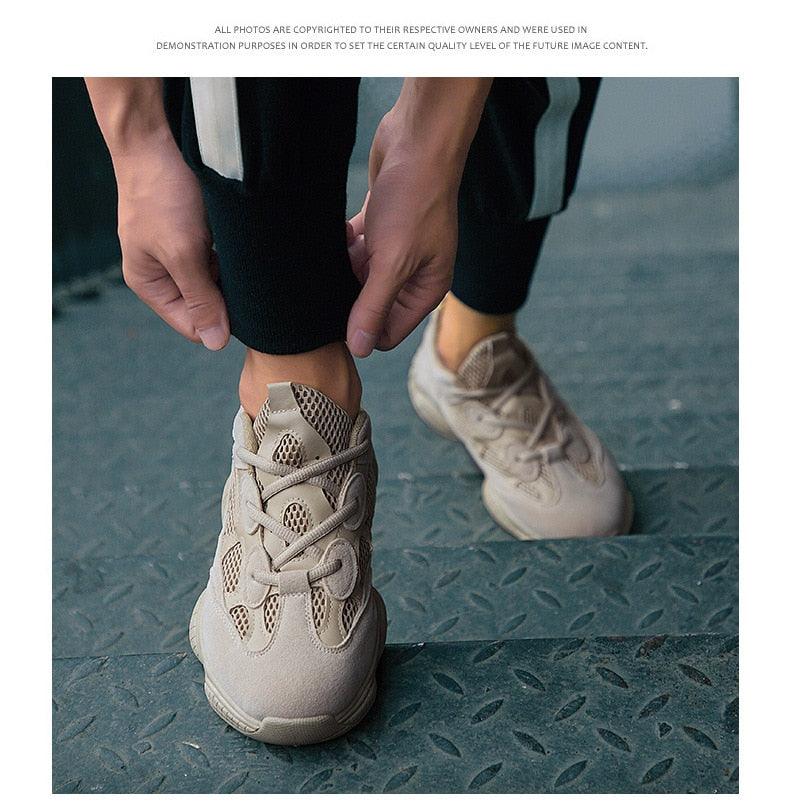 New Men's Breathable Mesh Sneakers Spring Fashion Luxury Shoes Black White Mens Shoes Casual Shoes Modern Sneaker Design Summer Outdoor Running Sneakers Stevvex