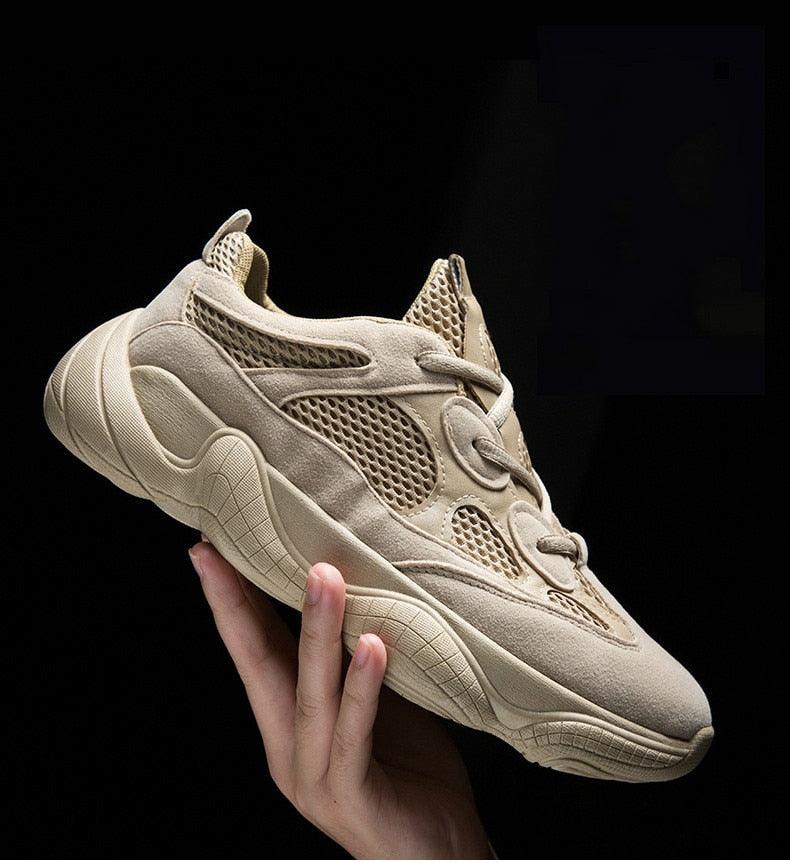 New Men's Breathable Mesh Sneakers Spring Fashion Luxury Shoes Black White Mens Shoes Casual Shoes Modern Sneaker Design Summer Outdoor Running Sneakers Stevvex