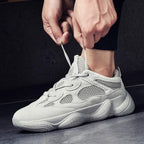 New Men's Breathable Mesh Sneakers Spring Fashion Luxury Shoes Black White Mens Shoes Casual Shoes Modern Sneaker Design Summer Outdoor Running Sneakers Stevvex