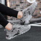 New Men's Spring Summer Breathable Casual Sports High Quality Sneaker Sport Walking Fashion Sneakers High Top Casual Shoes Athletic Walking Mesh Sneakers Stevvex