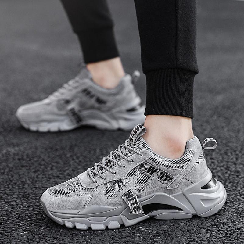New Men's Spring Summer Breathable Casual Sports High Quality Sneaker Sport Walking Fashion Sneakers High Top Casual Shoes Athletic Walking Mesh Sneakers Stevvex