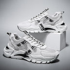 New Men's Spring Summer Breathable Casual Sports High Quality Sneaker Sport Walking Fashion Sneakers High Top Casual Shoes Athletic Walking Mesh Sneakers Stevvex