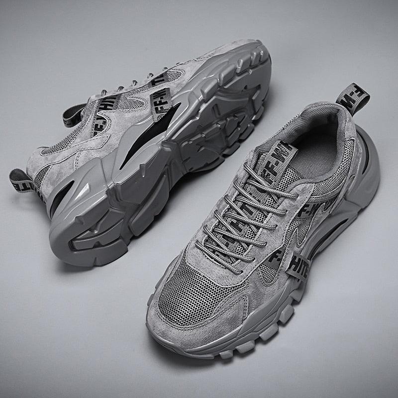 New Men's Spring Summer Breathable Casual Sports High Quality Sneaker Sport Walking Fashion Sneakers High Top Casual Shoes Athletic Walking Mesh Sneakers Stevvex