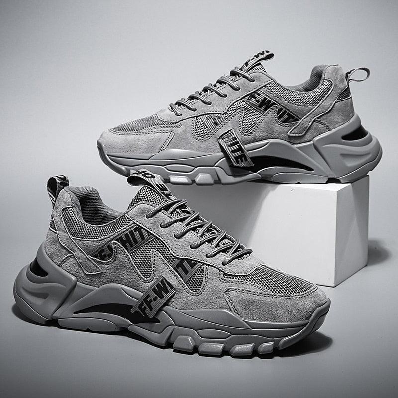 New Men's Spring Summer Breathable Casual Sports High Quality Sneaker Sport Walking Fashion Sneakers High Top Casual Shoes Athletic Walking Mesh Sneakers Stevvex