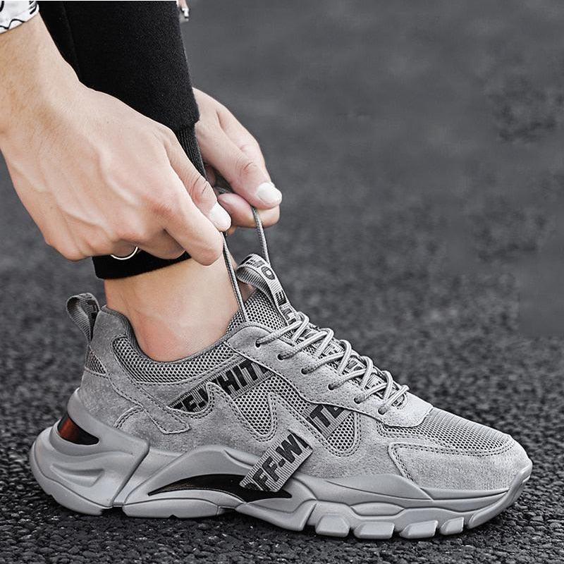 New Men's Spring Summer Breathable Casual Sports High Quality Sneaker Sport Walking Fashion Sneakers High Top Casual Shoes Athletic Walking Mesh Sneakers Stevvex