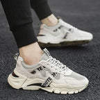 New Men's Spring Summer Breathable Casual Sports High Quality Sneaker Sport Walking Fashion Sneakers High Top Casual Shoes Athletic Walking Mesh Sneakers Stevvex