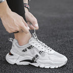 New Men's Spring Summer Breathable Casual Sports High Quality Sneaker Sport Walking Fashion Sneakers High Top Casual Shoes Athletic Walking Mesh Sneakers Stevvex