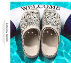 New Men Sandals Shoes Summer Beach Garden Flat Cool Slippers Arch Support Clogs Garden Shoes Slip-On Outdoor Beach Pool Shower Summer Sandals Slippers Stevvex