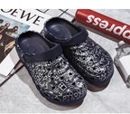 New Men Sandals Shoes Summer Beach Garden Flat Cool Slippers Arch Support Clogs Garden Shoes Slip-On Outdoor Beach Pool Shower Summer Sandals Slippers Stevvex