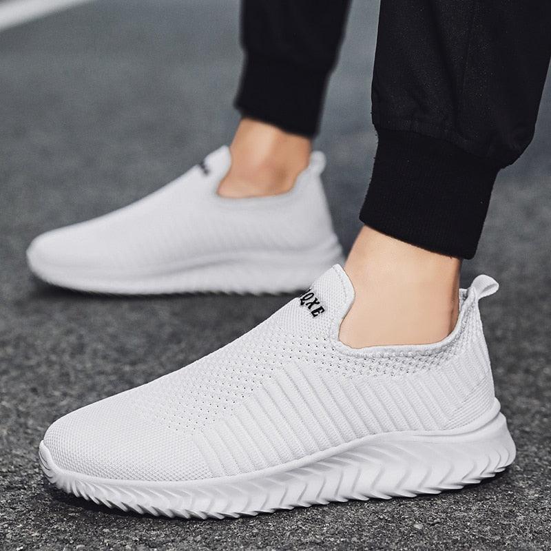 New Men Sneakers Light Fashion Casual Shoes Slip-On Comfortable Women Pink Couple Shoes Outdoor Walking Footwear Non-Slip Running Climbing Shoes Sneakers Stevvex