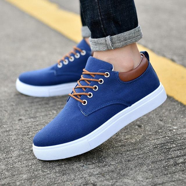 New Mens Canvas Shoes Spring Summer Casual Canvas Shoes Flats Men Shoes Driving Business Shoes Breathable Canvas Shoes Fashion Casual Shoes Fashion Sneakers Breathable Comfort Shoes Stevvex