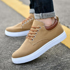 New Mens Canvas Shoes Spring Summer Casual Canvas Shoes Flats Men Shoes Driving Business Shoes Breathable Canvas Shoes Fashion Casual Shoes Fashion Sneakers Breathable Comfort Shoes Stevvex