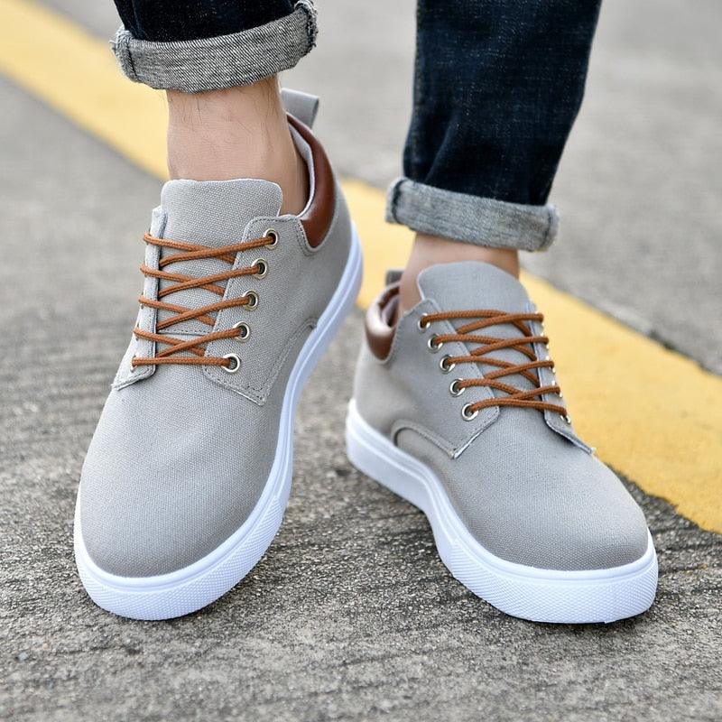 New Mens Canvas Shoes Spring Summer Casual Canvas Shoes Flats Men Shoes Driving Business Shoes Breathable Canvas Shoes Fashion Casual Shoes Fashion Sneakers Breathable Comfort Shoes Stevvex