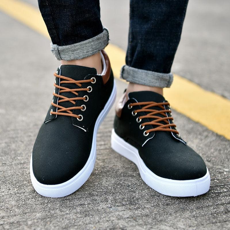 New Mens Canvas Shoes Spring Summer Casual Canvas Shoes Flats Men Shoes Driving Business Shoes Breathable Canvas Shoes Fashion Casual Shoes Fashion Sneakers Breathable Comfort Shoes Stevvex