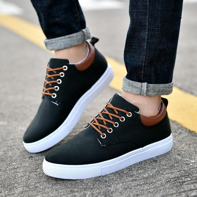 New Mens Canvas Shoes Spring Summer Casual Canvas Shoes Flats Men Shoes Driving Business Shoes Breathable Canvas Shoes Fashion Casual Shoes Fashion Sneakers Breathable Comfort Shoes Stevvex