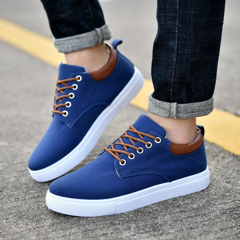 New Mens Canvas Shoes Spring Summer Casual Canvas Shoes Flats Men Shoes Driving Business Shoes Breathable Canvas Shoes Fashion Casual Shoes Fashion Sneakers Breathable Comfort Shoes Stevvex