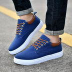 New Mens Canvas Shoes Spring Summer Casual Canvas Shoes Flats Men Shoes Driving Business Shoes Breathable Canvas Shoes Fashion Casual Shoes Fashion Sneakers Breathable Comfort Shoes Stevvex