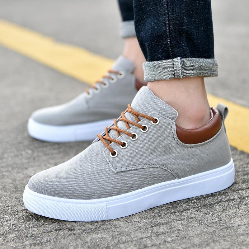 New Mens Canvas Shoes Spring Summer Casual Canvas Shoes Flats Men Shoes Driving Business Shoes Breathable Canvas Shoes Fashion Casual Shoes Fashion Sneakers Breathable Comfort Shoes Stevvex