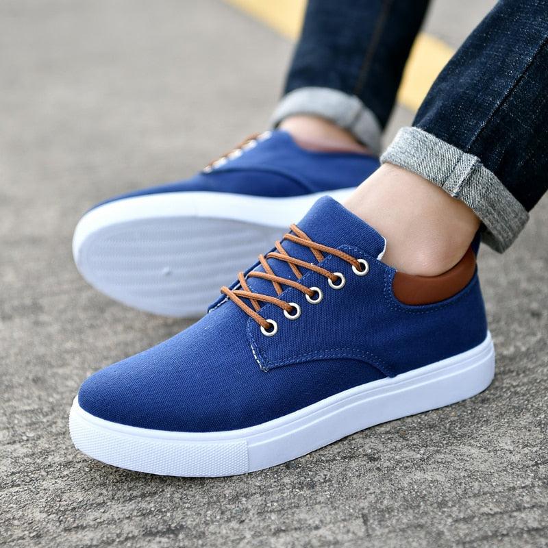 New Mens Canvas Shoes Spring Summer Casual Canvas Shoes Flats Men Shoes Driving Business Shoes Breathable Canvas Shoes Fashion Casual Shoes Fashion Sneakers Breathable Comfort Shoes Stevvex