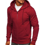 New Mens Casual Hoodies Sweatshirts Male Hooded Long Sleeve Solid Hoodie Pullover Sweater Sports Sweatshirt Hoodie for Men Black Green Solid Color Hooded Outerwear Tops Stevvex