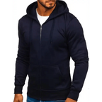 New Mens Casual Hoodies Sweatshirts Male Hooded Long Sleeve Solid Hoodie Pullover Sweater Sports Sweatshirt Hoodie for Men Black Green Solid Color Hooded Outerwear Tops Stevvex