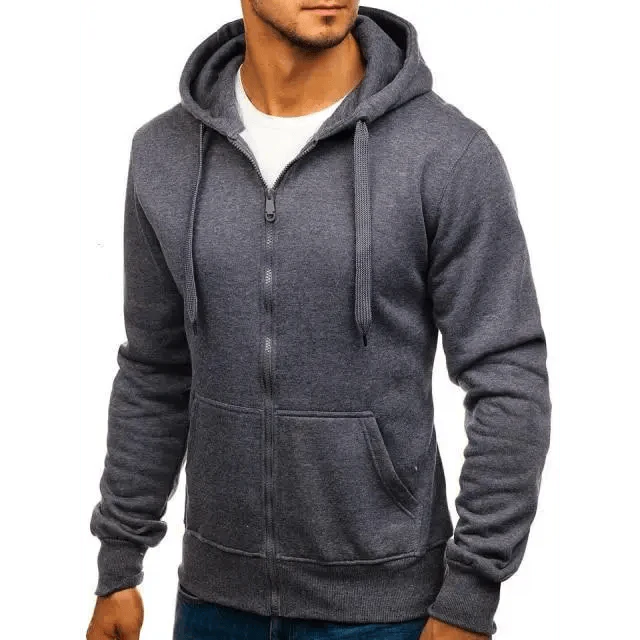 New Mens Casual Hoodies Sweatshirts Male Hooded Long Sleeve Solid Hoodie Pullover Sweater Sports Sweatshirt Hoodie for Men Black Green Solid Color Hooded Outerwear Tops Stevvex