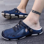 New Mens Sandals Summer Flip Flops Slippers Outdoor Beach Casual Shoes Sandals Water Shoes Outdoor Beach Yard Pool Shower Summer Sandals Outdoor Slippers
