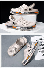 New Mens Shoes Sandals Summer Slippers Unisex Garden Clogs Shoes Casual Slippers Womens Mens Quick Drying Sandals Summer Anti-Slip Beach Shoes Stevvex