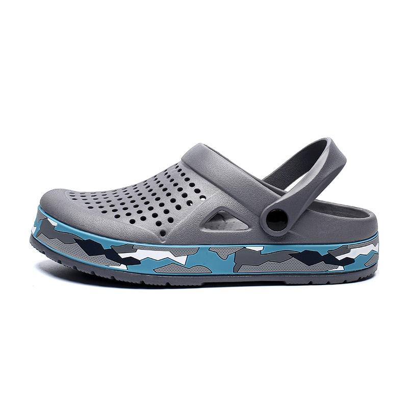 New Mens Shoes Sandals Summer Slippers Unisex Garden Clogs Shoes Casual Slippers Womens Mens Quick Drying Sandals Summer Anti-Slip Beach Shoes Stevvex