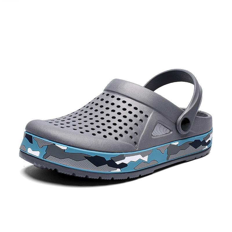 New Mens Shoes Sandals Summer Slippers Unisex Garden Clogs Shoes Casual Slippers Womens Mens Quick Drying Sandals Summer Anti-Slip Beach Shoes Stevvex