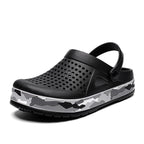 New Mens Shoes Sandals Summer Slippers Unisex Garden Clogs Shoes Casual Slippers Womens Mens Quick Drying Sandals Summer Anti-Slip Beach Shoes Stevvex
