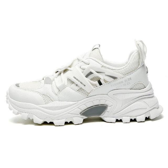New Mens Sneakers Breathable Sports Shoes Couple Casual Shoes Thick Sole Running Walking Shoes Trainers Sport Sneakers Men High Fashion Comfy Fashion Sneakers Stevvex