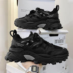 New Mens Sneakers Breathable Sports Shoes Couple Casual Shoes Thick Sole Running Walking Shoes Trainers Sport Sneakers Men High Fashion Comfy Fashion Sneakers Stevvex