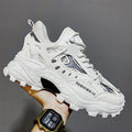 New Mens Sneakers Breathable Sports Shoes Couple Casual Shoes Thick Sole Running Walking Shoes Trainers Sport Sneakers Men High Fashion Comfy Fashion Sneakers Stevvex