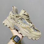 New Mens Sneakers Breathable Sports Shoes Couple Casual Shoes Thick Sole Running Walking Shoes Trainers Sport Sneakers Men High Fashion Comfy Fashion Sneakers Stevvex