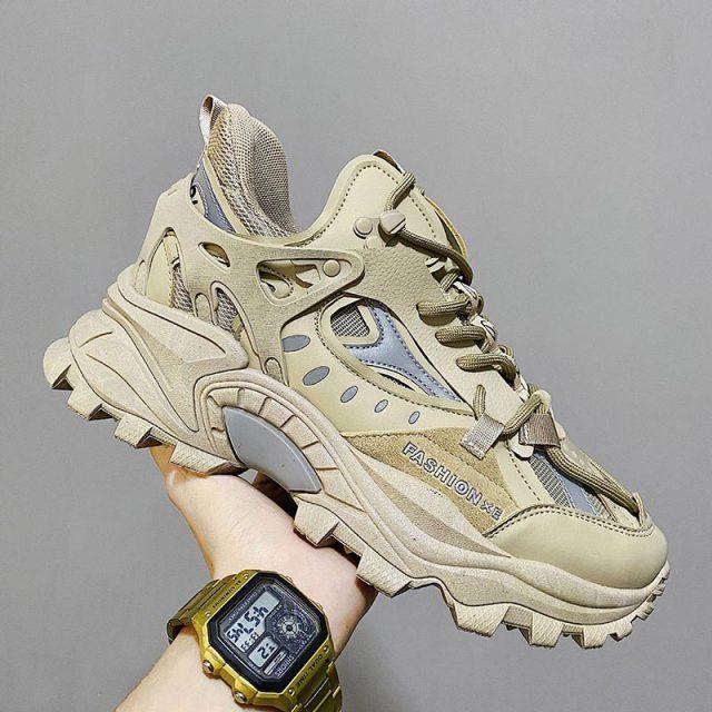 New Mens Sneakers Breathable Sports Shoes Couple Casual Shoes Thick Sole Running Walking Shoes Trainers Sport Sneakers Men High Fashion Comfy Fashion Sneakers Stevvex