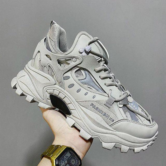New Mens Sneakers Breathable Sports Shoes Couple Casual Shoes Thick Sole Running Walking Shoes Trainers Sport Sneakers Men High Fashion Comfy Fashion Sneakers Stevvex
