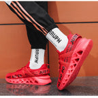 New Mens Sneakers Running Shoes Fashion Breathable Outdoor Sports Sneakers Soft Thick Bottom Athletic Men's Modern Running Sneakers For Outdoor Workout Stevvex