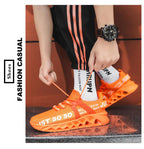 New Mens Sneakers Running Shoes Fashion Breathable Outdoor Sports Sneakers Soft Thick Bottom Athletic Men's Modern Running Sneakers For Outdoor Workout Stevvex