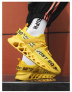 New Mens Sneakers Running Shoes Fashion Breathable Outdoor Sports Sneakers Soft Thick Bottom Athletic Men's Modern Running Sneakers For Outdoor Workout Stevvex
