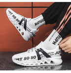 New Mens Sneakers Running Shoes Fashion Breathable Outdoor Sports Sneakers Soft Thick Bottom Athletic Men's Modern Running Sneakers For Outdoor Workout Stevvex